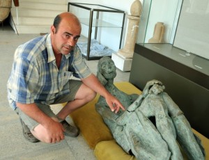 Директорът на археологическия музей в Созопол - Димитър Недев